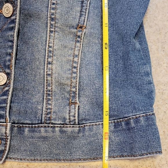 Mudd Classic Blue Denim Jacket Size 12 Juniors - Picture 9 of 9